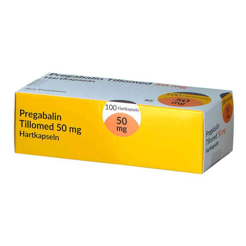 Pregabalin Tillomed 50 mg Hartkapseln 100 stk von Tillomed Pharma GmbH PZN 15200561
