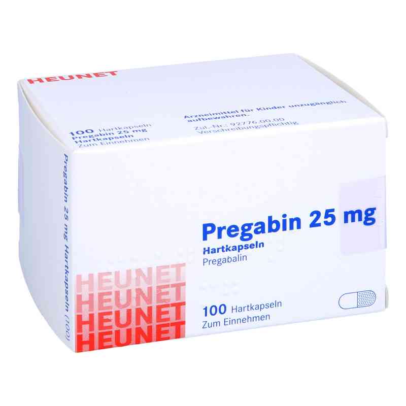 Pregabin 25 mg Hartkapseln Heunet 100 stk von Heunet Pharma GmbH PZN 15303798