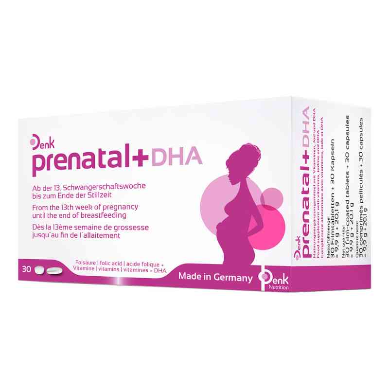 Prenatal+dha Denk Tabletten 2X30 stk von Denk Pharma GmbH & Co.KG PZN 11314322