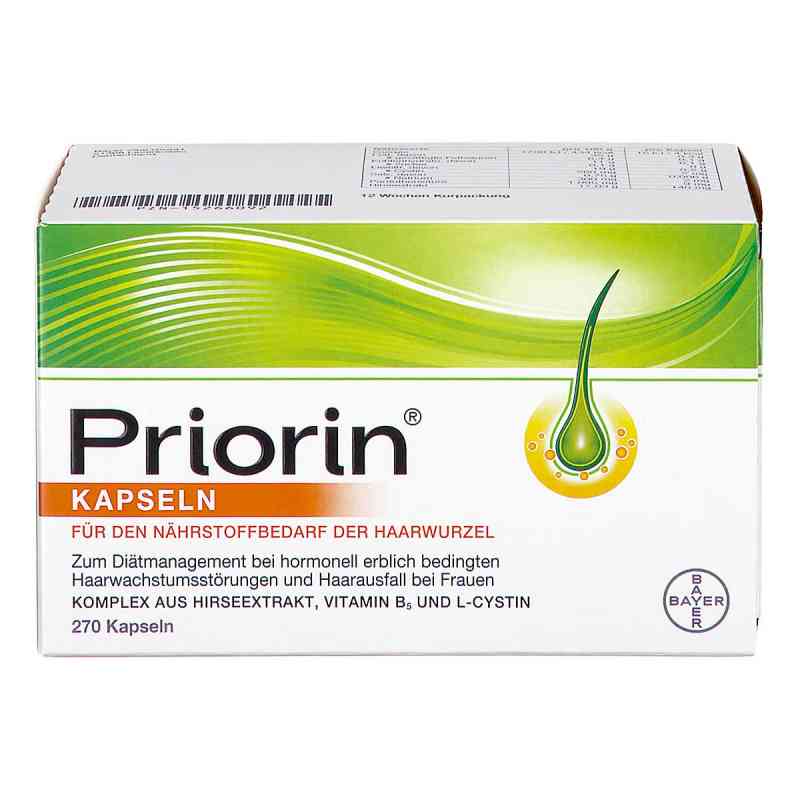 Priorin® Kapseln 270 stk von Bayer Vital GmbH PZN 15266092