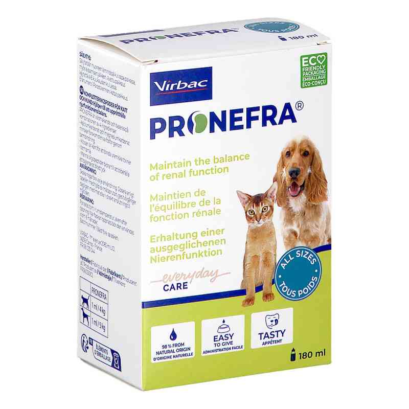 Pronefra Diät-ergänzungsfuttermittel für Kleintiere 180 ml von Virbac Tierarzneimittel GmbH PZN 11150487