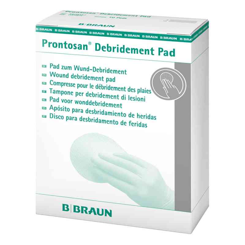 Prontosan Debridement Pad 10 stk von B. Braun Melsungen AG PZN 12539879