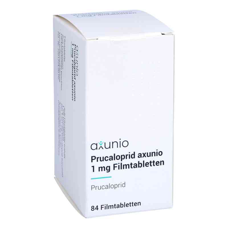 Prucaloprid Axunio 1 Mg Filmtabletten 84 stk von axunio Pharma GmbH PZN 16798951