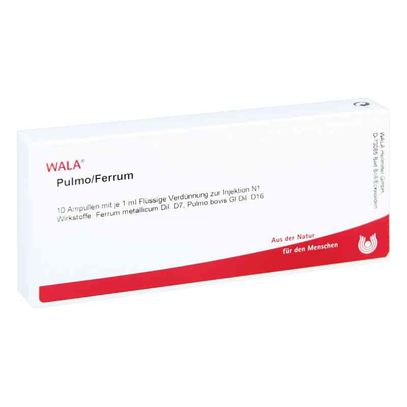 Pulmo/ Ferrum Ampullen 10X1 ml von WALA Heilmittel GmbH PZN 02086483