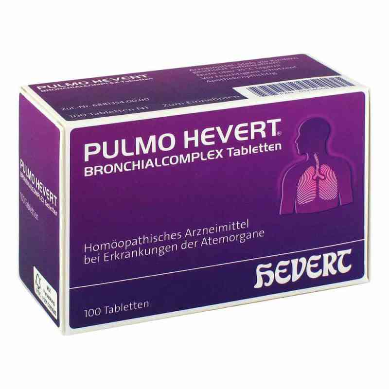 Pulmo Hevert Bronchialcomplex Tabletten 100 stk von Hevert Arzneimittel GmbH & Co. K PZN 01214068