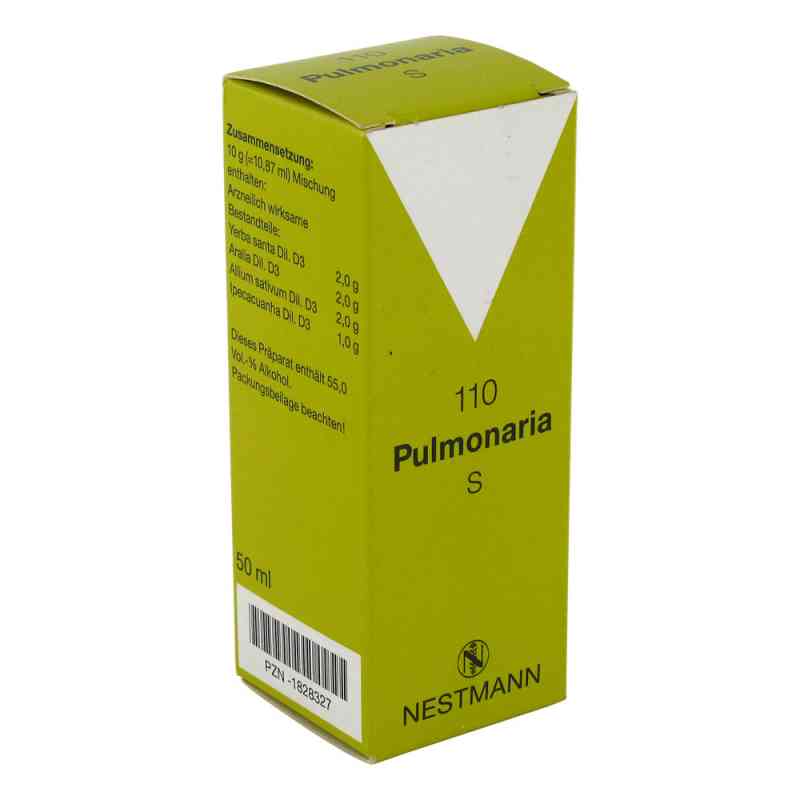 Pulmonaria S 110 Tropfen 50 ml von NESTMANN Pharma GmbH PZN 01828327