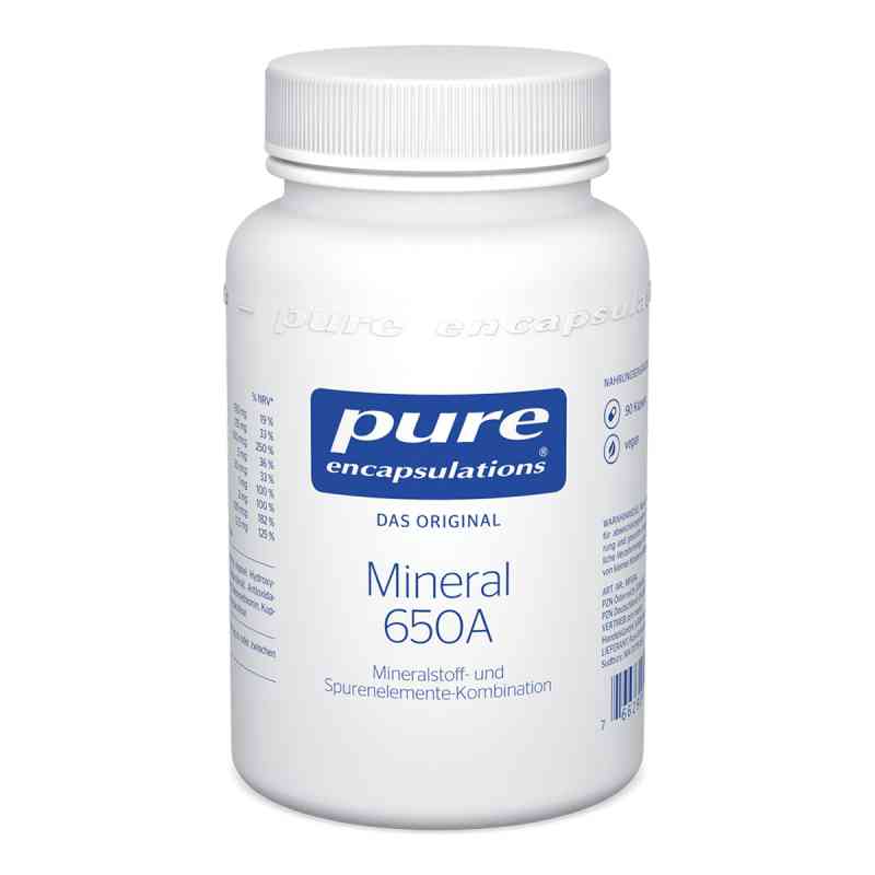 Pure Encapsulations Mineral 650a Kapseln 90 stk von pro medico GmbH PZN 05132427