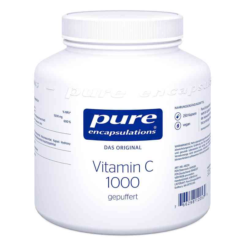 Pure Encapsulations Vitamin C1000 gepuff.Kps. 250 stk von Pure Encapsulations PZN 06465237