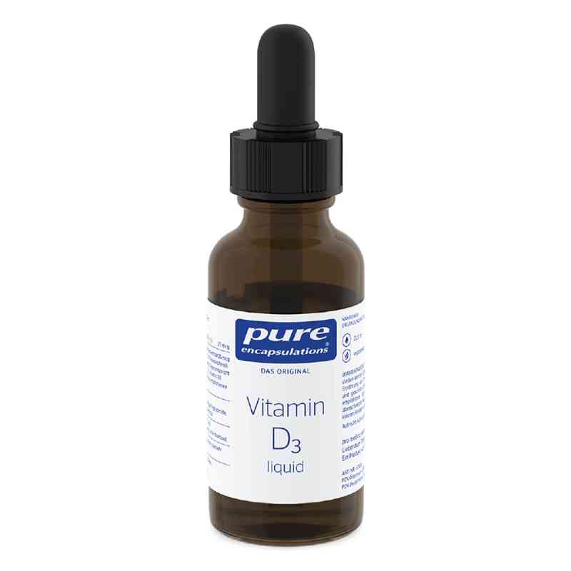 Pure Encapsulations Vitamin D3 Liquid 22.5 ml von pro medico GmbH PZN 05495673