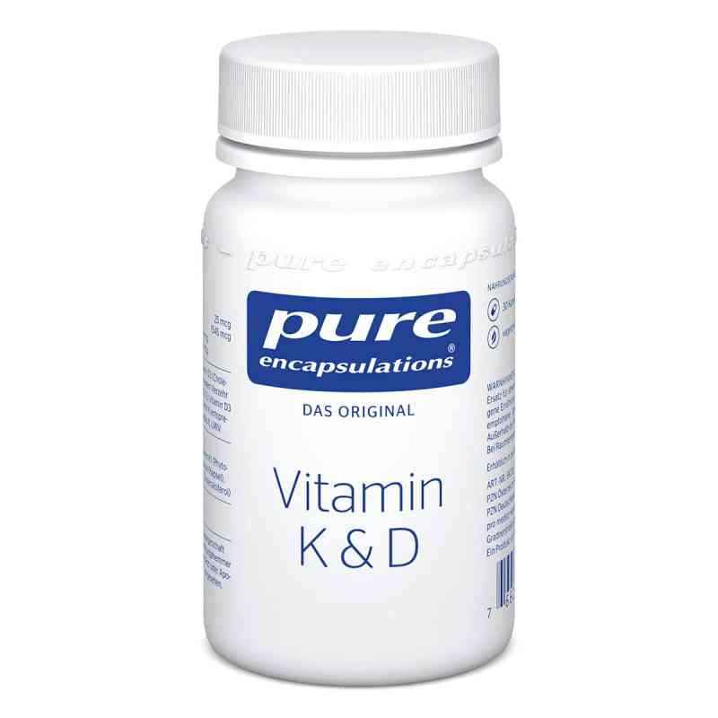 Pure Encapsulations Vitamin K & D Kapseln 30 stk von pro medico GmbH PZN 19432995
