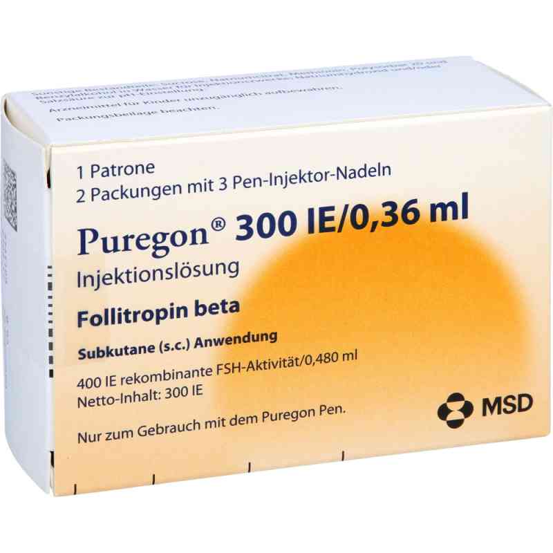 Puregon 300 I.e./0,36 ml Zylinder amp.+ 6 Pen iniecto nad. 1 stk