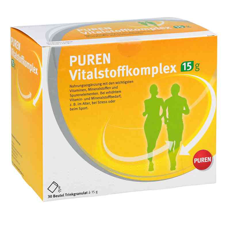 Puren Vitalstoffkomplex Beutel a 15 g Granulat 30 stk von PUREN Pharma GmbH & Co. KG PZN 11353380