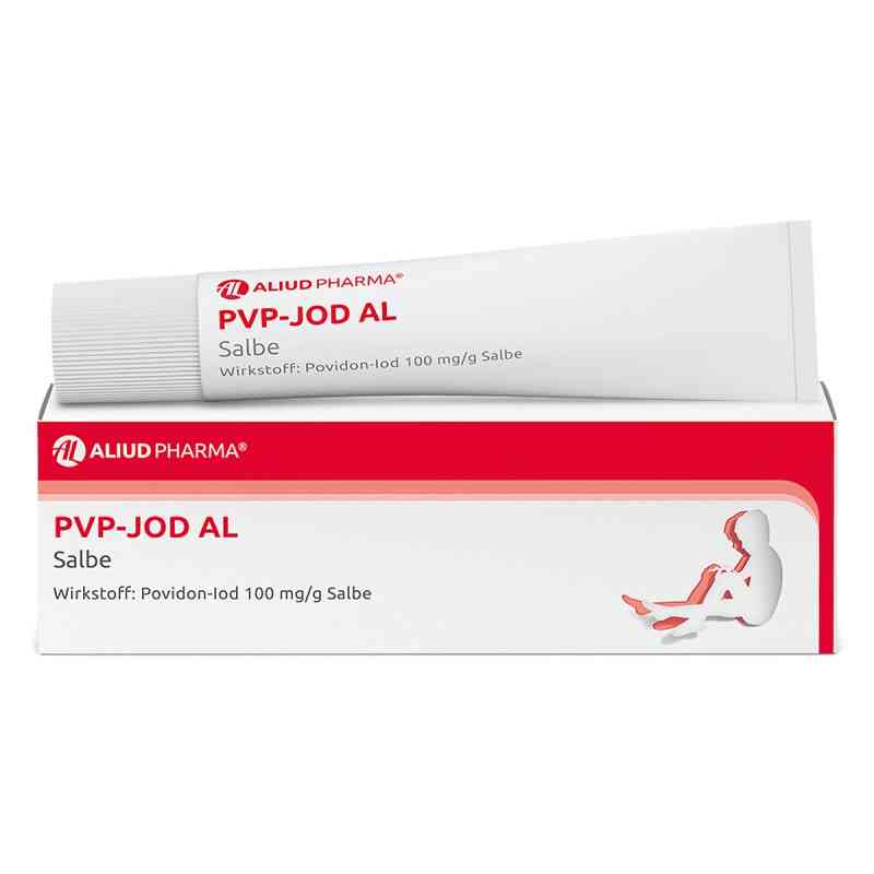 PVP-Jod AL Salbe bei Wunddesinfektion (Antiseptikum) 25 g von ALIUD Pharma GmbH PZN 00562560