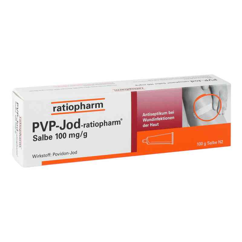 Pvp Jod ratiopharm Salbe 100 g von ratiopharm GmbH PZN 07260431