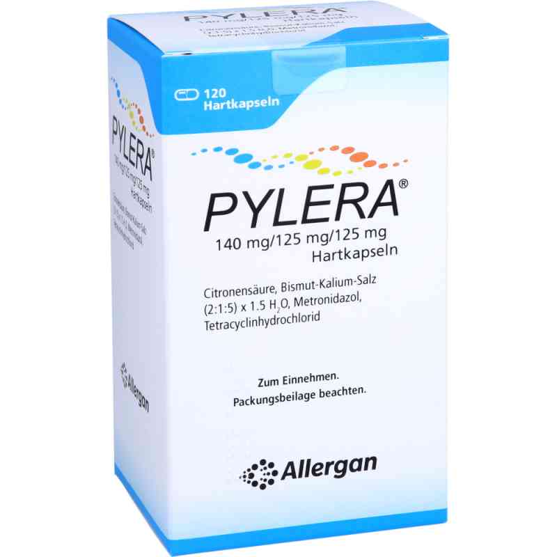 Pylera 140 mg/125 mg/125 mg Hartkapseln 120 stk