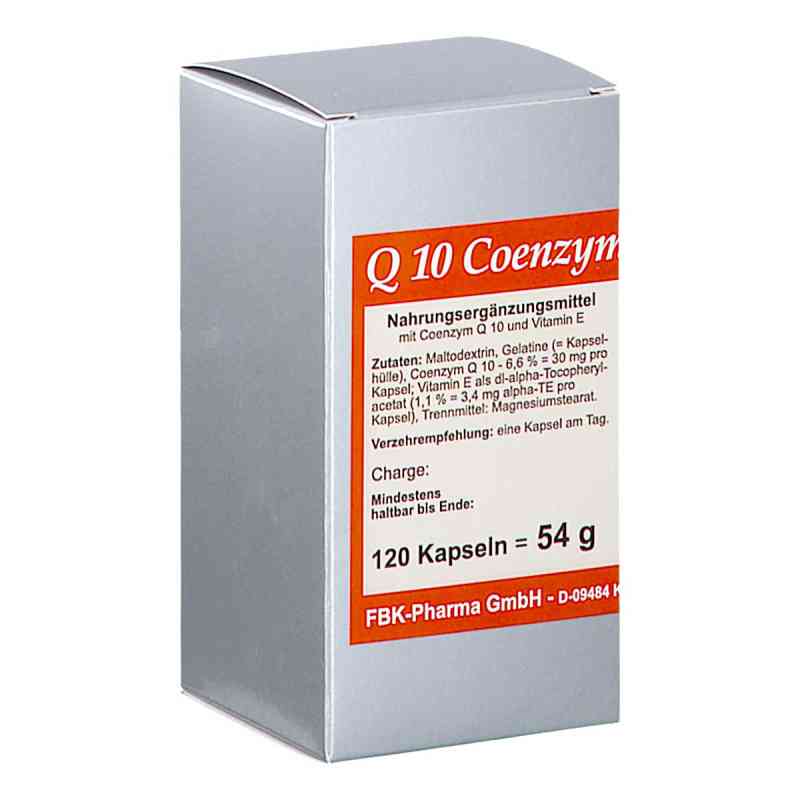 Q10 1 X 1 pro Tag Kapseln 120 stk von FBK-Pharma GmbH PZN 07412616