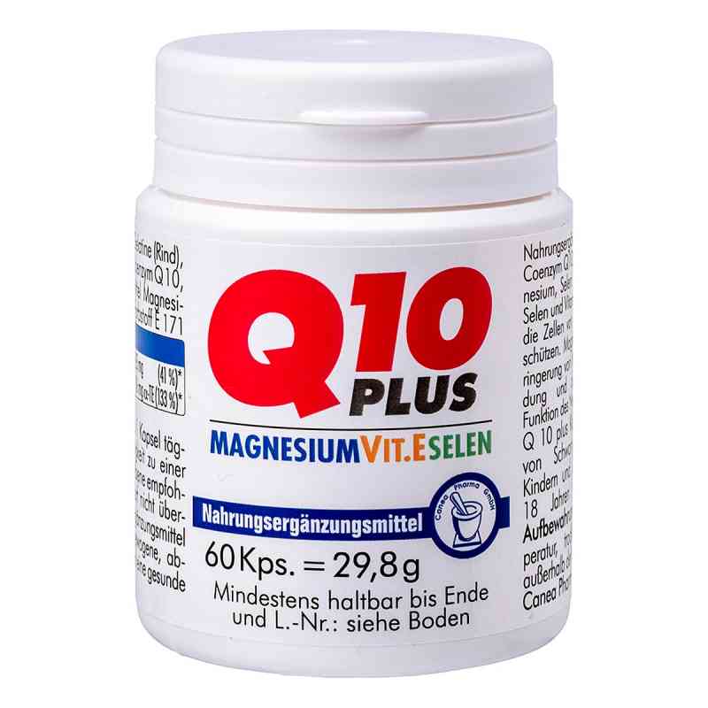 Q10 30 mg Plus Magnesium Vitamine E Selen Kapseln 60 stk von Pharma Peter GmbH PZN 04831577