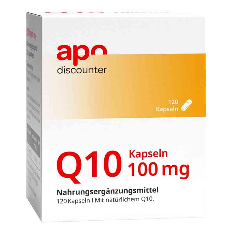 Q10 Kapseln 100 mg mit Coenzym Q10 120 stk von Apologistics GmbH PZN 16511004