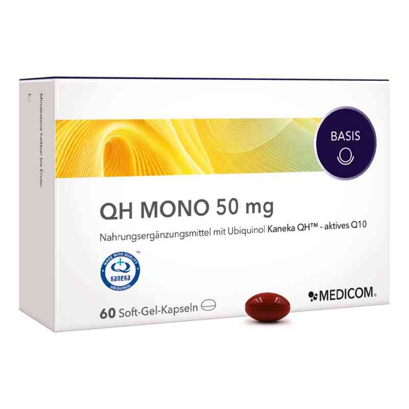 Qh Mono 50 mg Weichkapseln 60 stk von MEDICOM Pharma GmbH PZN 15587092