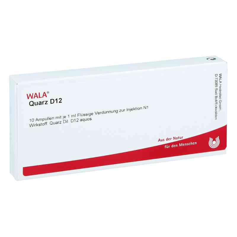 Quarz D12 Ampullen 10X1 ml von WALA Heilmittel GmbH PZN 02830450