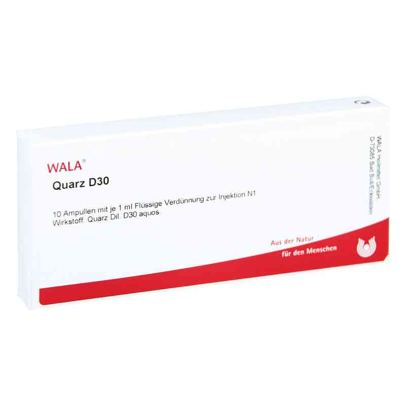 Quarz D30 Ampullen 10X1 ml von WALA Heilmittel GmbH PZN 02830444