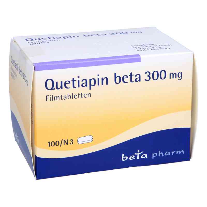 Quetiapin beta 300mg 100 stk von betapharm Arzneimittel GmbH PZN 09284772
