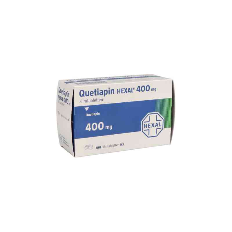 Quetiapin Hexal 400 mg Filmtabletten 100 stk von Hexal AG PZN 09339332