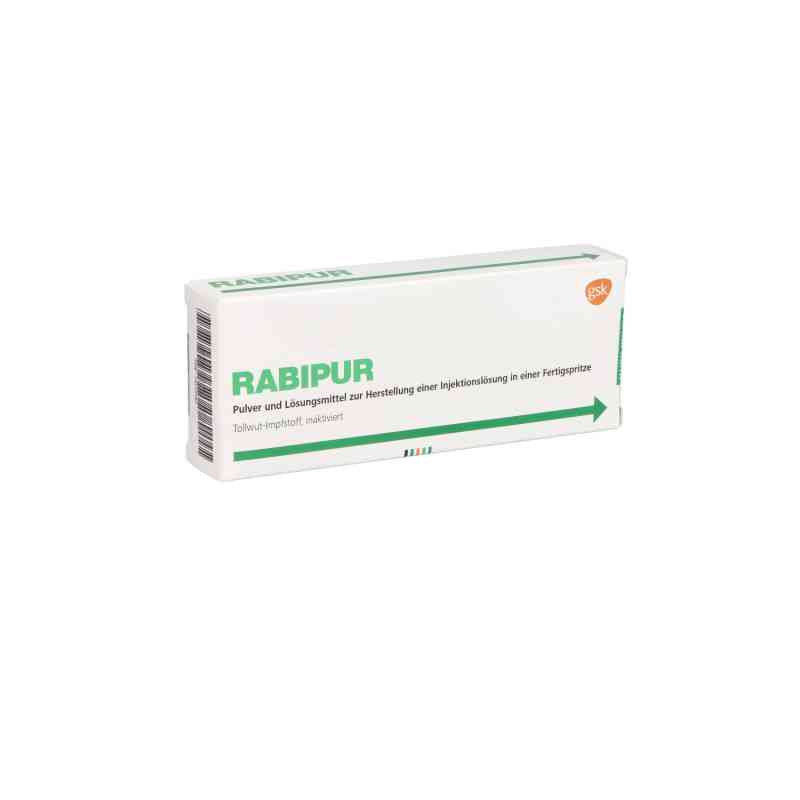 Rabipur Plv.+lm zur, zum Her.e.Injektionslsg.i.Fertigspr. 1 stk von EurimPharm Arzneimittel GmbH PZN 14173342