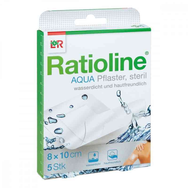Ratioline aqua Duschpflaster Plus 8x10 cm steril 5 stk von Lohmann & Rauscher GmbH & Co.KG PZN 05484416