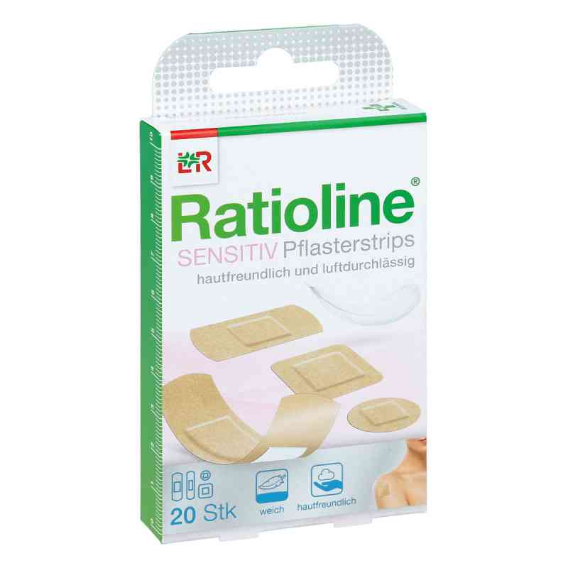 Ratioline sensitive Pflasterstrips in 4 Grössen 20 stk von Lohmann & Rauscher GmbH & Co.KG PZN 01805208