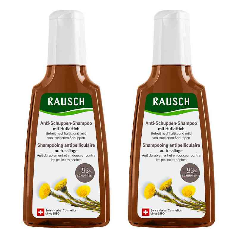Rausch Anti-Schuppen-Shampoo Mit Huflattich 2x200 ml von RAUSCH (Deutschland) GmbH PZN 08104895