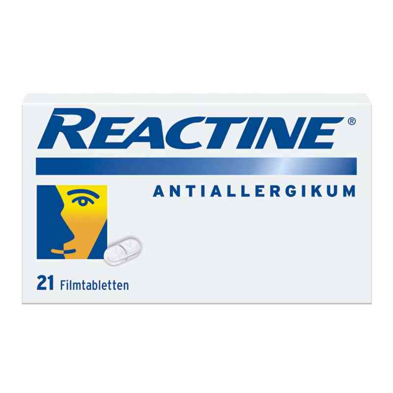 Reactine® Allergietabletten mit Cetirizin 21 stk von Johnson & Johnson GmbH (OTC) PZN 02152240