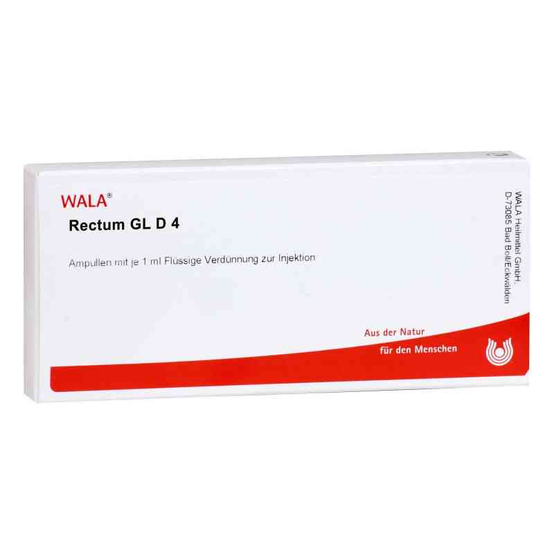 Rectum Gl D4 Ampullen 10X1 ml von WALA Heilmittel GmbH PZN 02956027