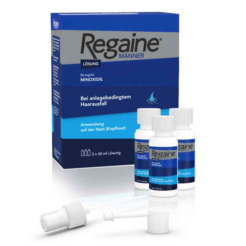 Regaine® Männer Lösung 3X60 ml von Kenvue Germany GmbH (OTC) PZN 03671166