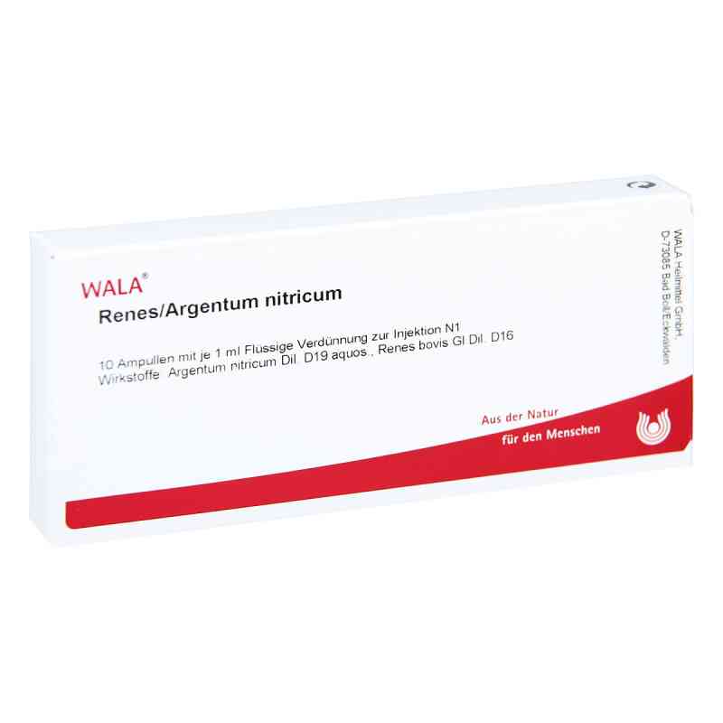 Renes/ Argentum Nitricum Ampullen 10X1 ml von WALA Heilmittel GmbH PZN 02086595