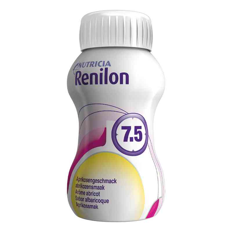 Renilon 7.5 Aprikosengeschmack flüssig 4X125 ml von Danone Deutschland GmbH PZN 07226078