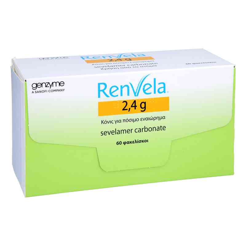 Renvela 2,4 g Pulver zur, zum Herstell.e.Susp.z.Einn. 60 stk von EMRA-MED Arzneimittel GmbH PZN 06573820