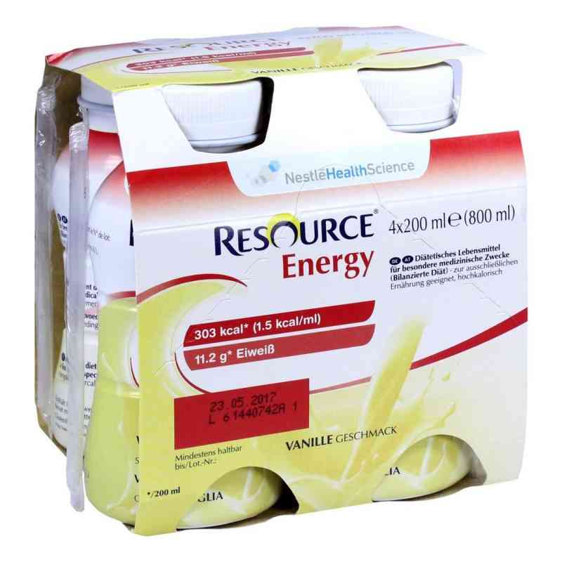 Resource Energy Vanille 4X200 ml von Nestle Health Science (Deutschla PZN 00183118