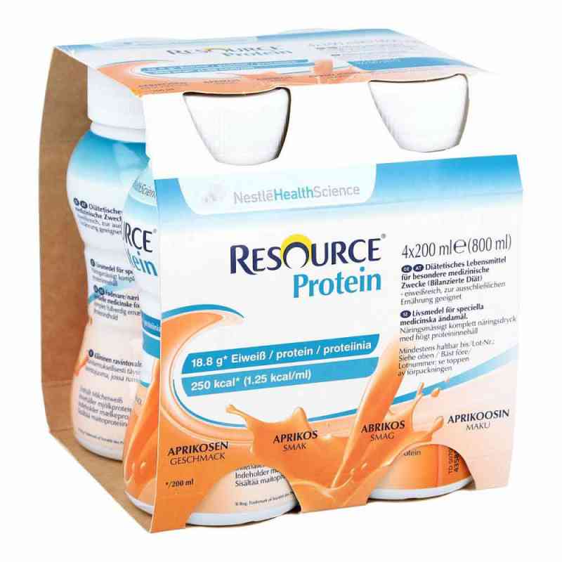 Resource Protein Drink Aprikose 4X200 ml von Nestle Health Science (Deutschland) GmbH PZN 04910420