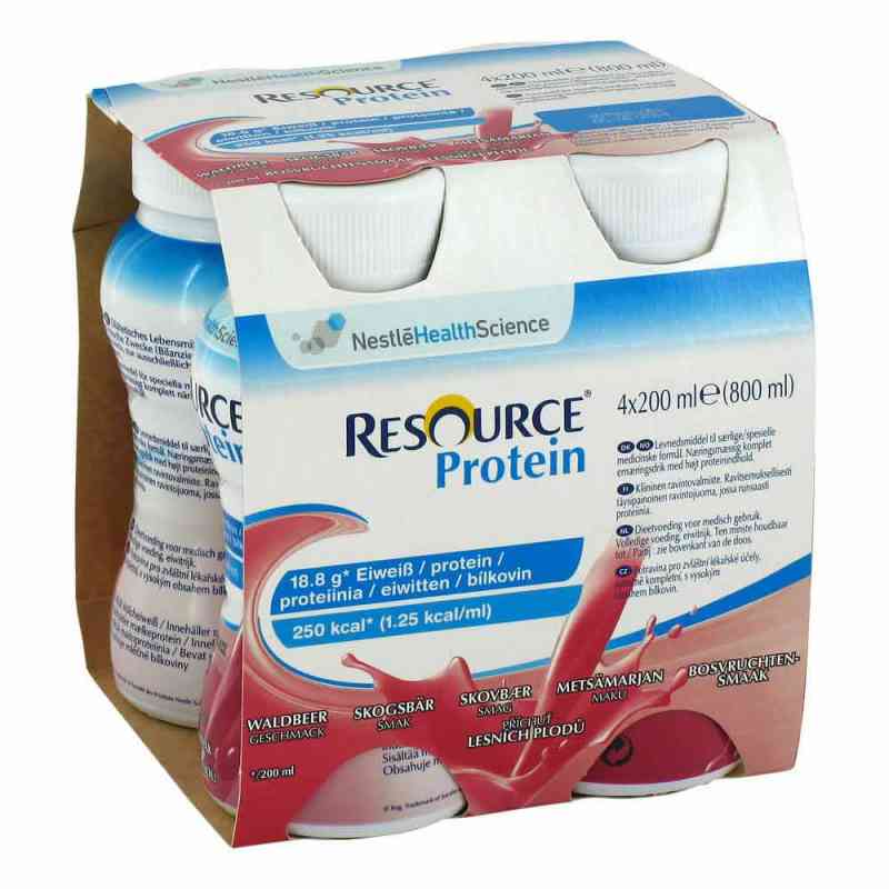 Resource Protein Drink Waldbeere 4X200 ml von Nestle Health Science (Deutschland) GmbH PZN 04910437