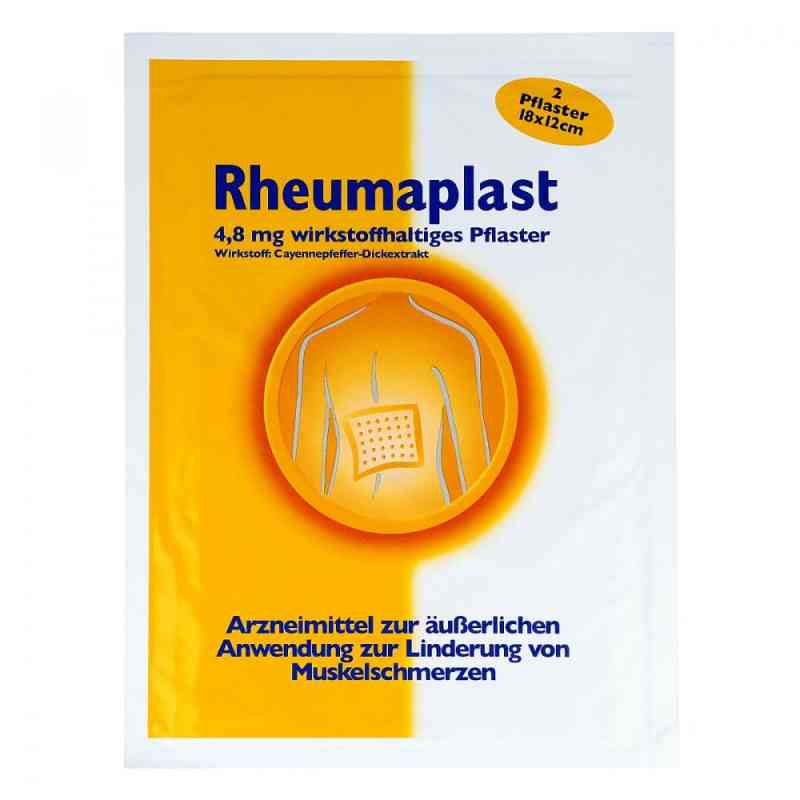 Rheumaplast 4,8mg Wirkstoffhaltiges Pflaster 2 stk von Beiersdorf AG PZN 04010194