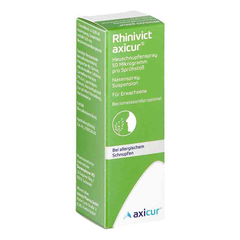 Rhinivict Axicur Heuschnupfenspray 50 Μg/sprühstoß 10 ml von axicorp Pharma GmbH PZN 20058131