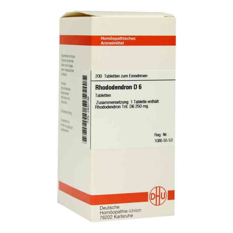Rhododendron D6 Tabletten 200 stk von DHU-Arzneimittel GmbH & Co. KG PZN 02930186