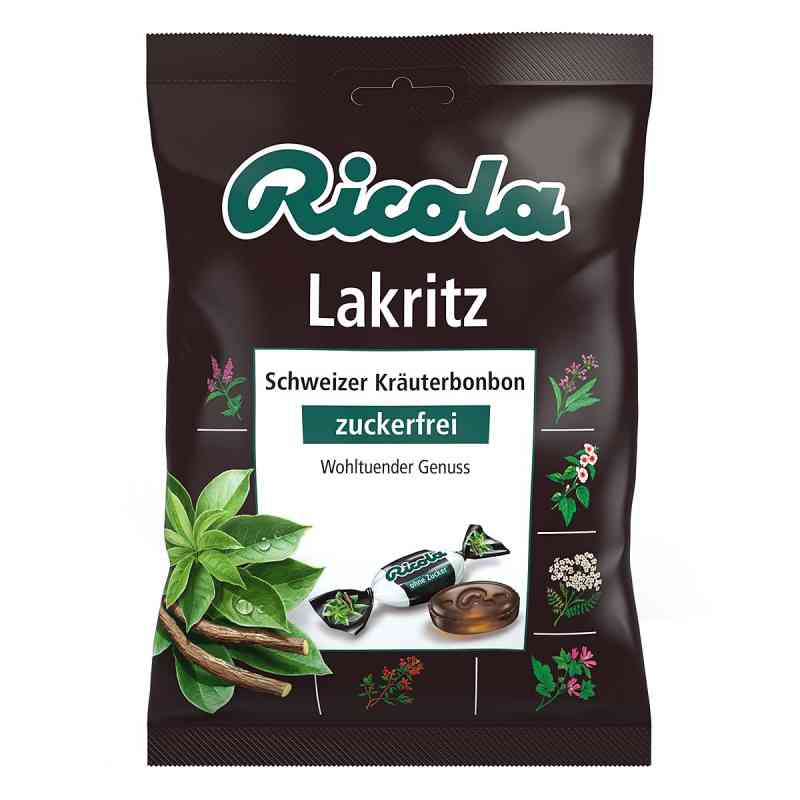 Ricola ohne Zucker Beutel Lakritz Bonbons 75 g von Queisser Pharma GmbH & Co. KG PZN 01565448