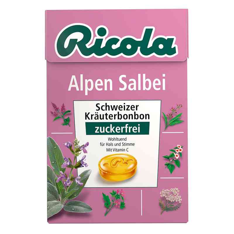 Ricola ohne Zucker Box Alpen Salbei Bonbons 50 g von MARVECS GmbH PZN 10943435