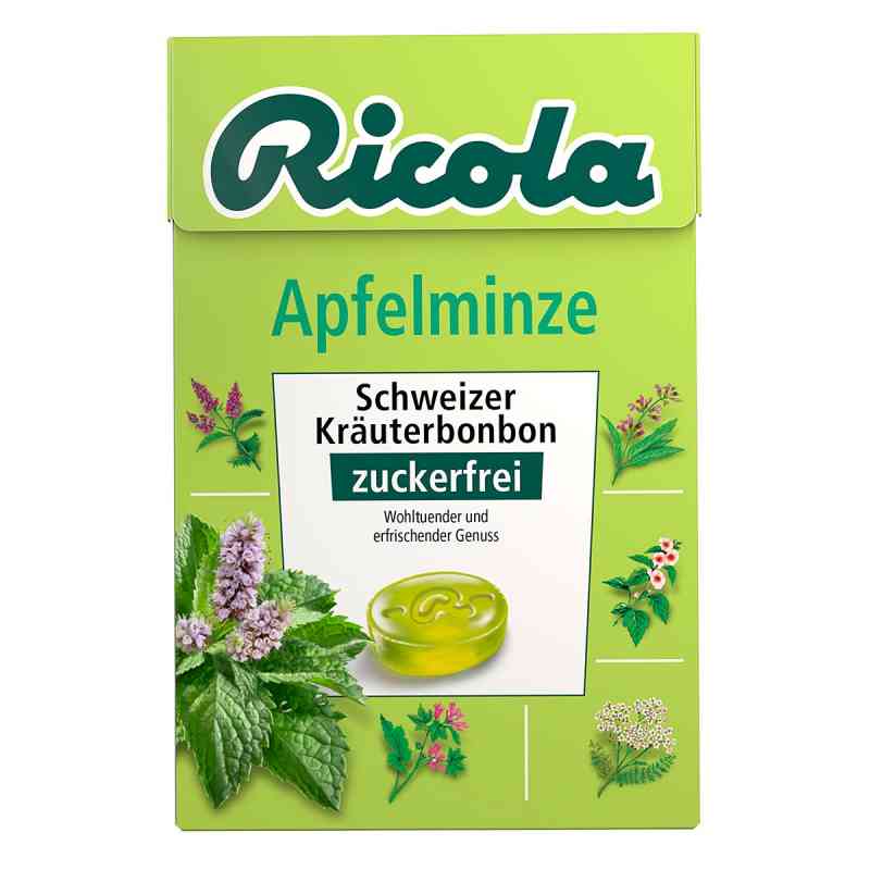 Ricola ohne Zucker Box Apfelminze Bonbons 50 g von MARVECS GmbH PZN 12500736