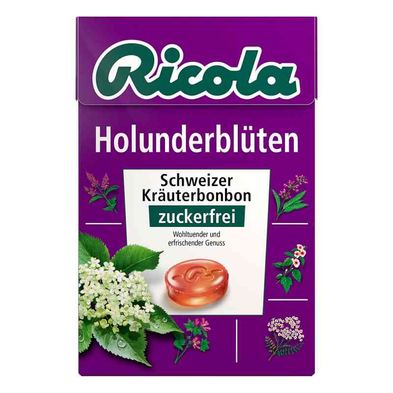 Ricola ohne Zucker Box Holunderblüten Bonbons 50 g von MARVECS GmbH PZN 02258458