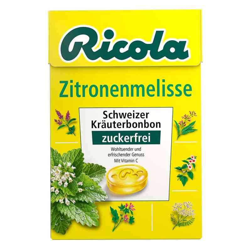 Ricola ohne Zucker Box Zitronenmelisse Bonbons 50 g von MARVECS GmbH PZN 03648782