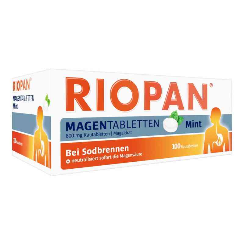 Riopan Magen Tabletten Mint 100 stk von DR. KADE Pharmazeutische Fabrik GmbH PZN 01139645