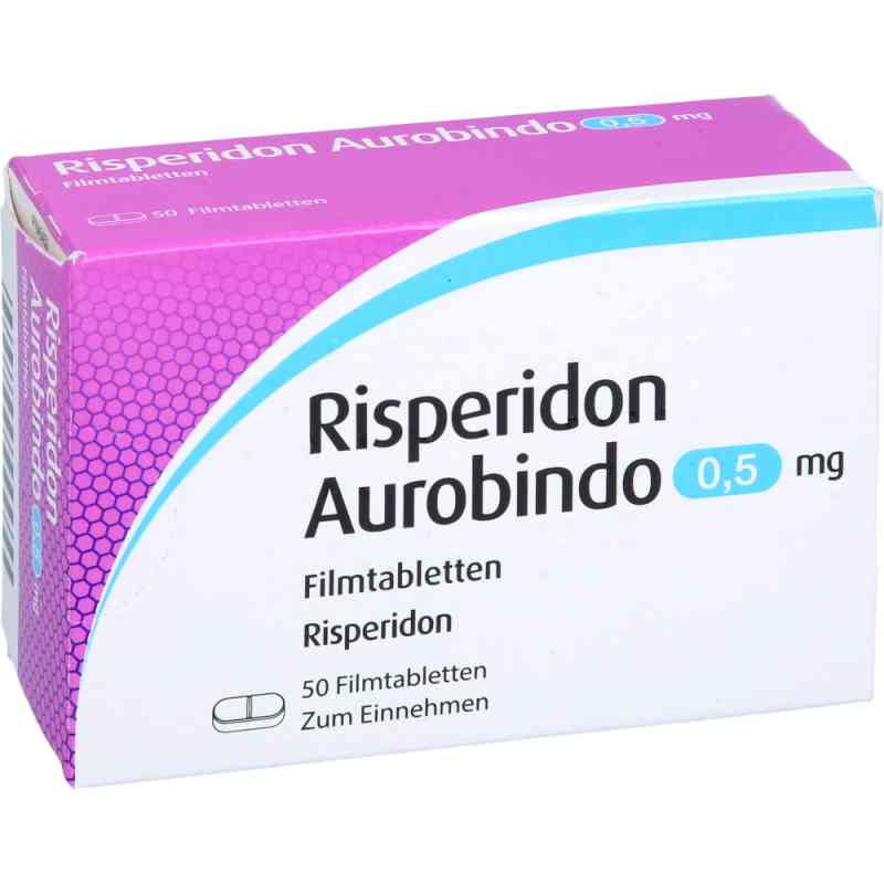 Risperidon Aurobindo 0,5mg 50 stk von PUREN Pharma GmbH & Co. KG PZN 07713387